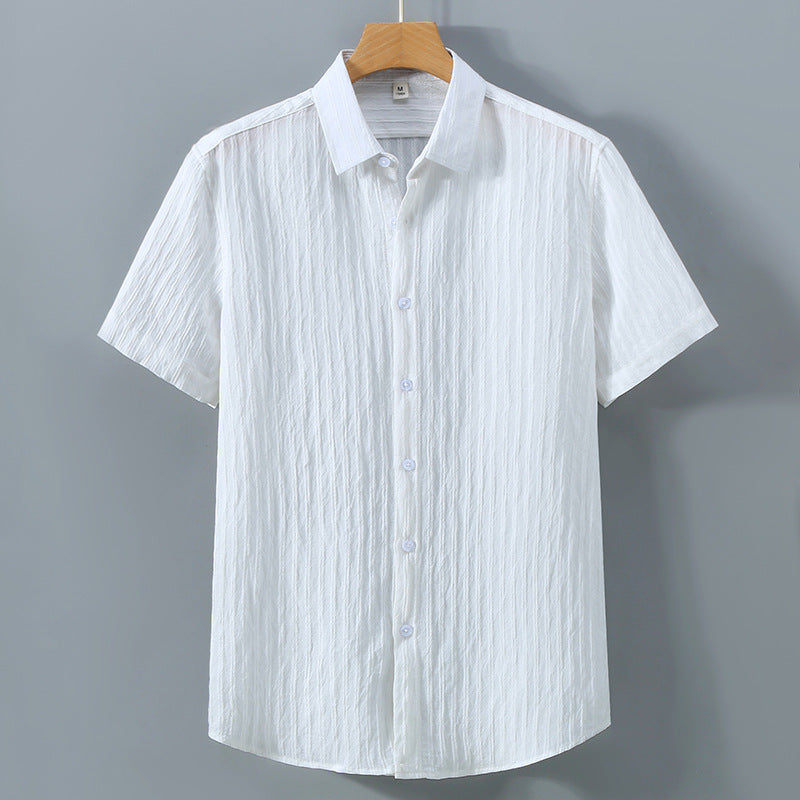 Chemise Homme Décontractée Boutonnée - LuxeStyle