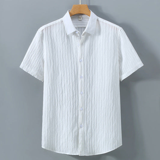 Chemise Homme Décontractée Boutonnée - LuxeStyle