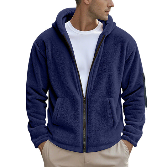 Sweat à Capuche Zippé Homme Pratique et Confortable - LuxeStyle