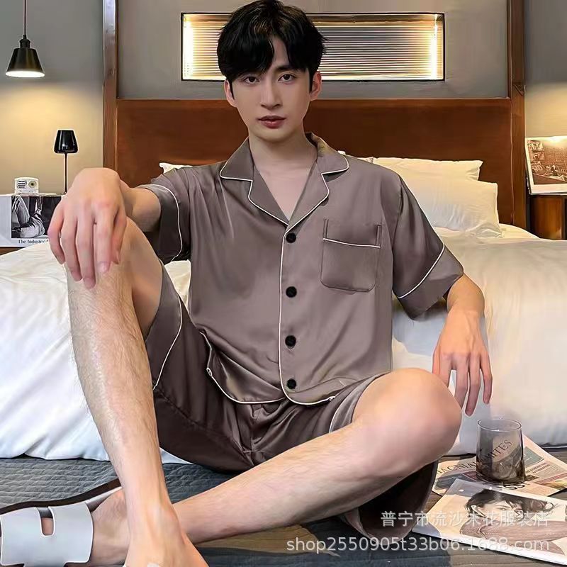 Pyjama Homme Léger Été Court