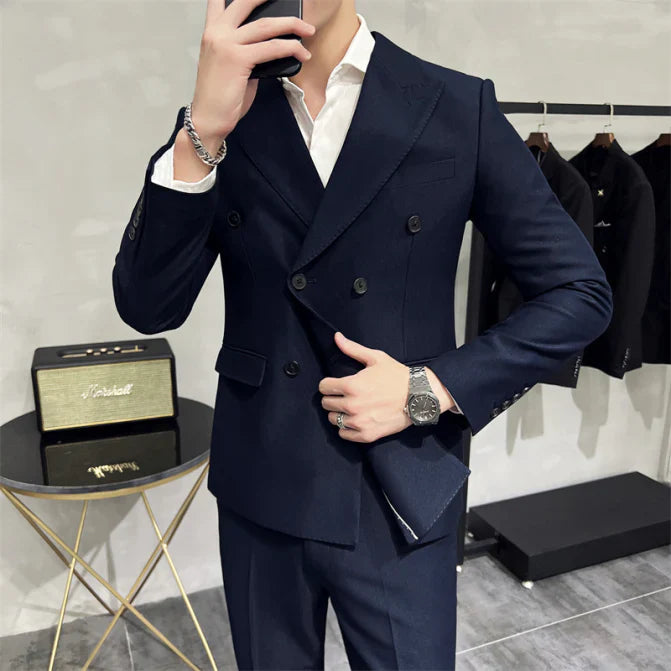Costume Mariage Élégant pour Homme - Tenue Cérémonie Classique