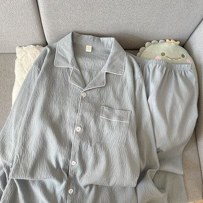 Pyjama Homme Chaud Hiver avec Pantalon et Haut à Manches Longues