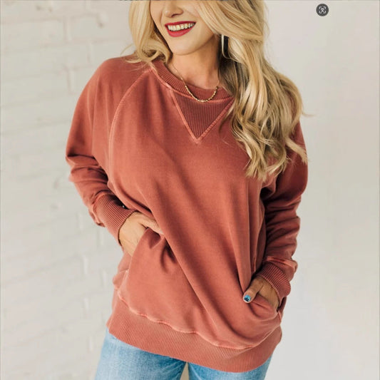 Sweat rose femme doux et confortable - LuxeStyle