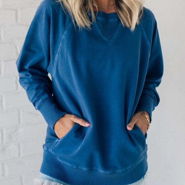 Sweat rose femme doux et confortable