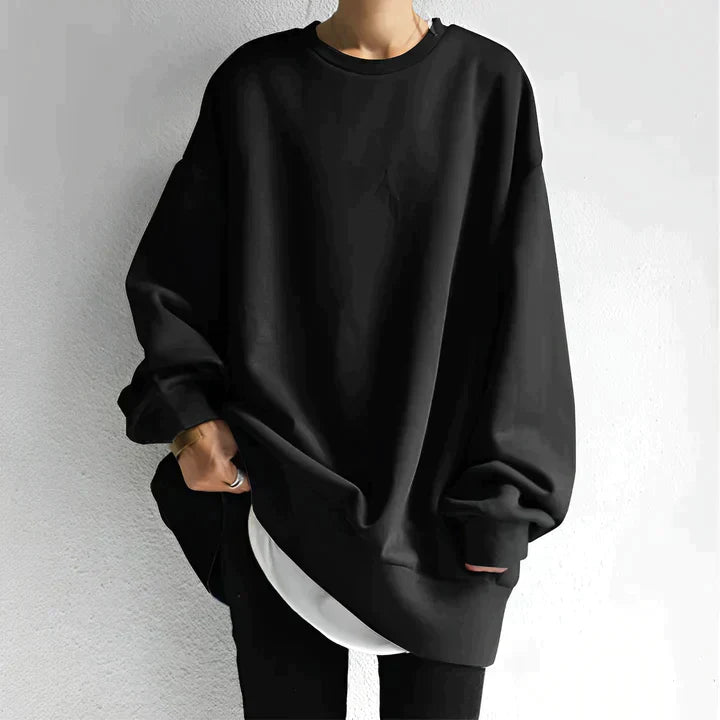 Pull femme confortable à manches longues - LuxeStyle