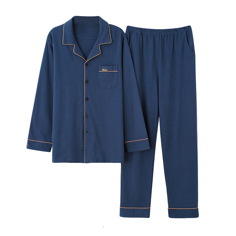 Pyjama Homme Confort Manches Longues pour Tous les Jours