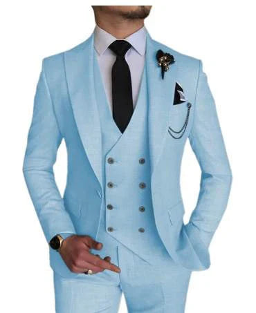 Costume Homme Mariage Élégant 3 Pièces