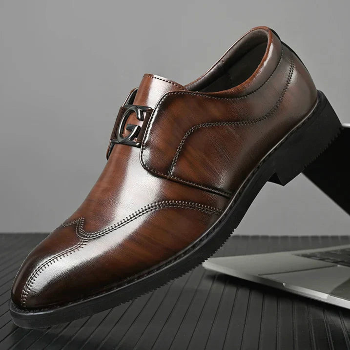Chaussures de Mariage Homme Élégantes à Lacets