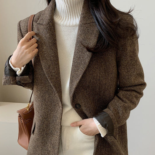 Veste Blazer Féminine Chic et Polyvalente pour Toutes Occasions - LuxeStyle