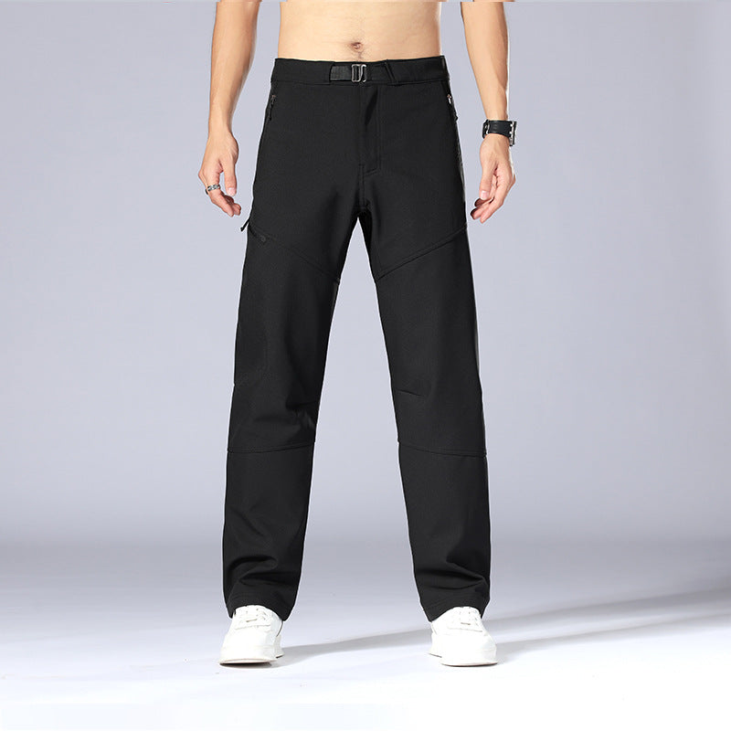 Pantalon Outdoor Homme Élastique avec Poches Sûres pour Randonnée - LuxeStyle