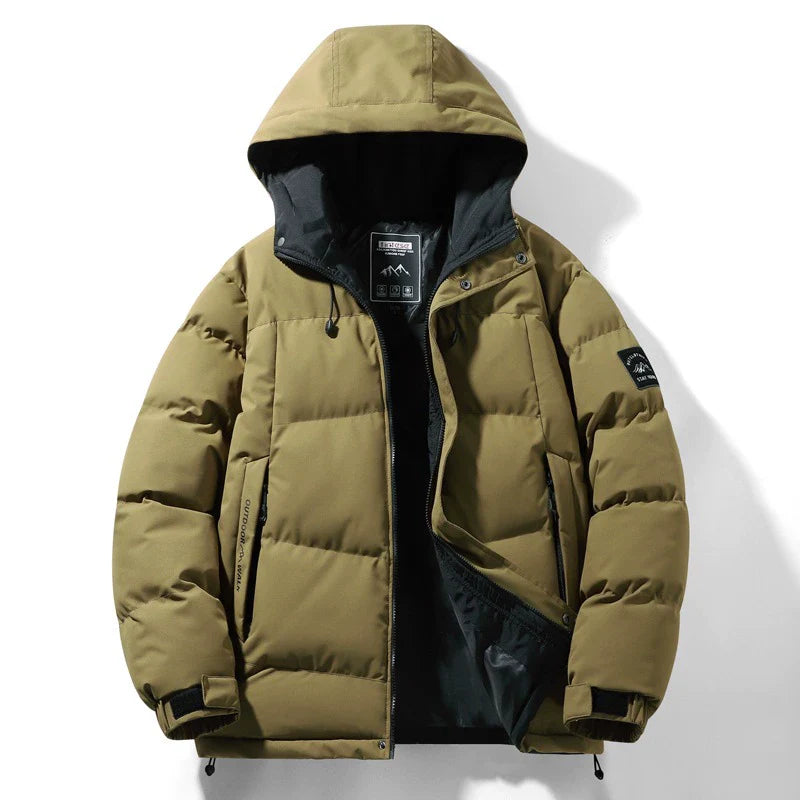 Veste Padded Mixte au Col Réversible pour Hiver