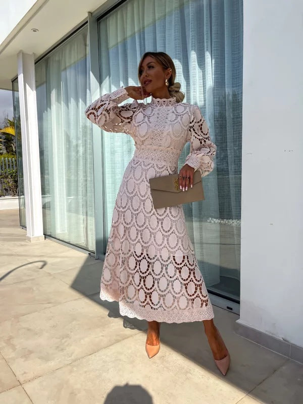 Robe de Soirée Élégante à Fermeture Éclair pour Femme