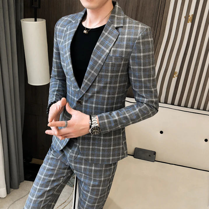 Costume Mariage Homme 2 Pièces Élégant