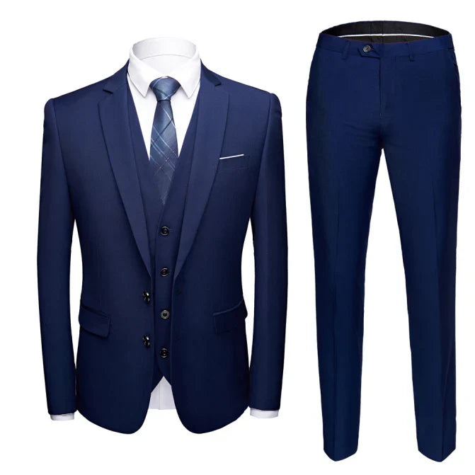 Costume 3 Pièces Élégant Mariage Homme | Pantalon Slim