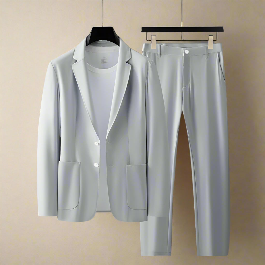 Costume Homme Classique Deux Pièces Élégant