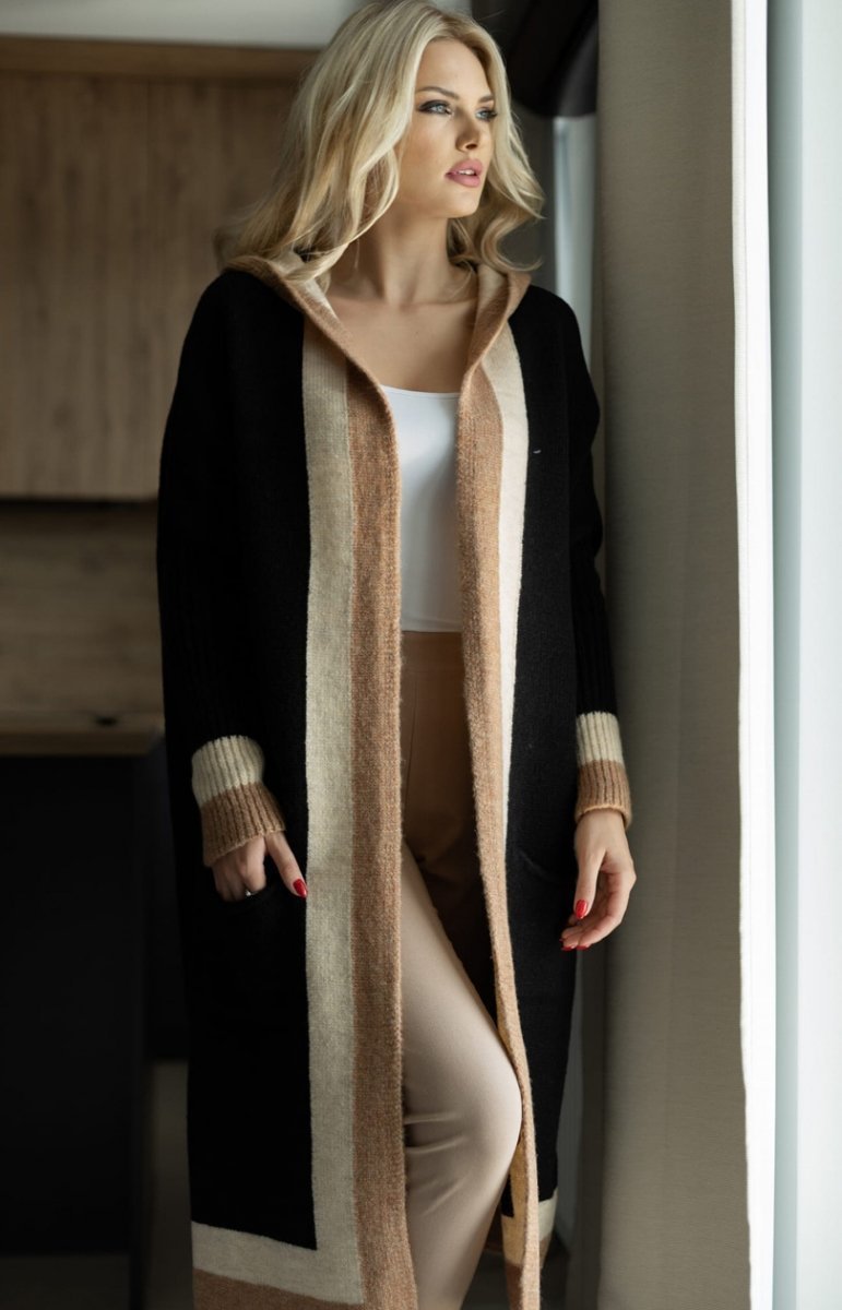 Manteau Femme Hiver Long et Élégant - LuxeStyle