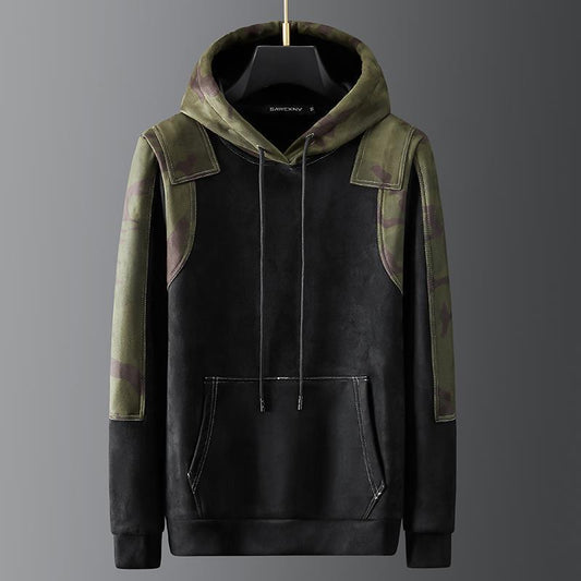 Sweat À Capuche Camo Stylish Pour Homme - LuxeStyle