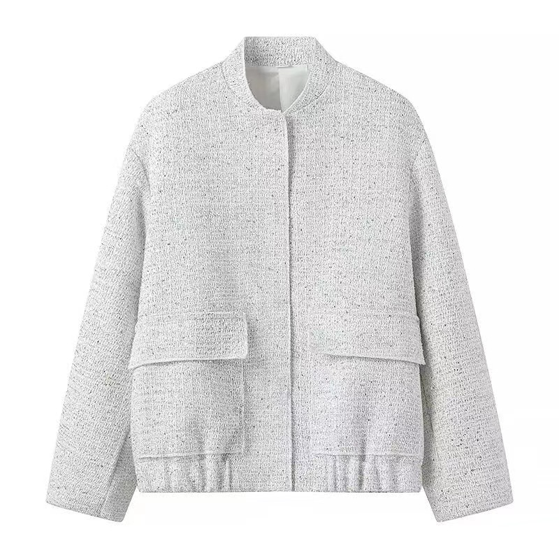 Veste Femme Élégante Manches Longues Paillettes