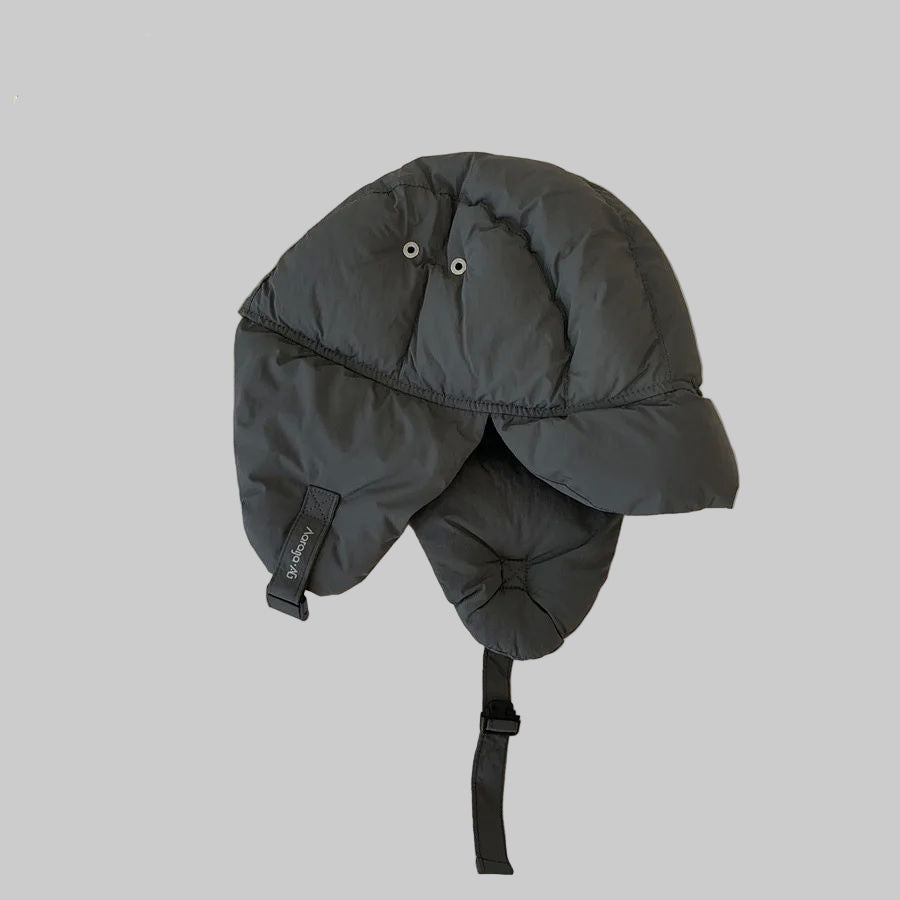Chapeau Hiver Élégant avec Oreilles Couvertes et Bord Large