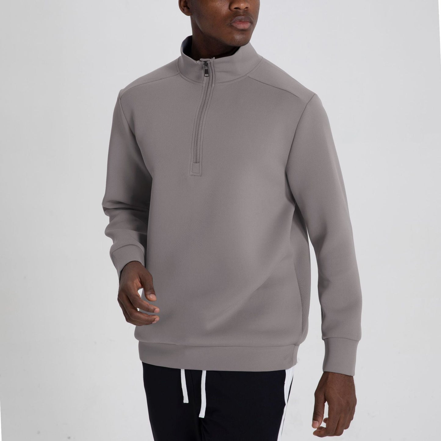 Sweat à Capuchon et Fermeture Éclair pour Homme Hiver