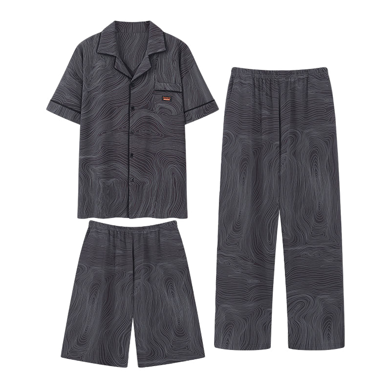 Pyjama Homme Été Léger et Confortable