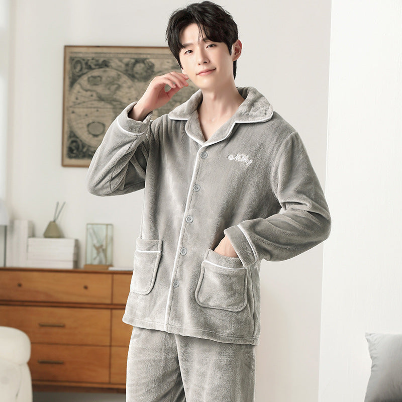 Costume Homme Hiver Manches Longues Élégant