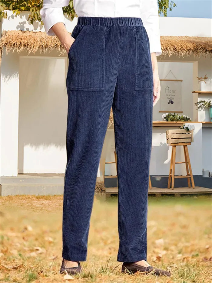 Pantalon Élastique Confort Femme Bureau
