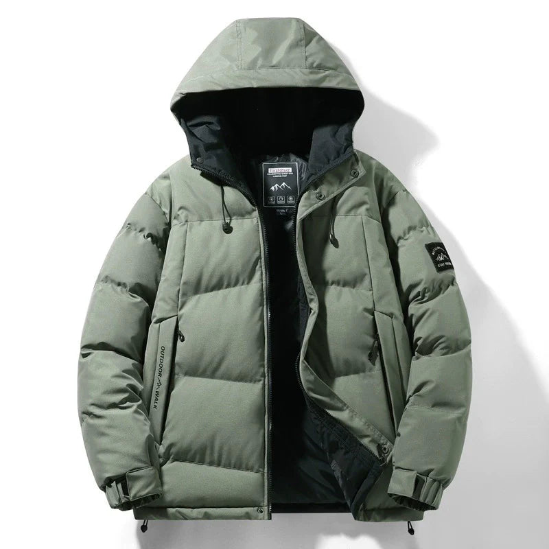 Veste Padded Mixte au Col Réversible pour Hiver