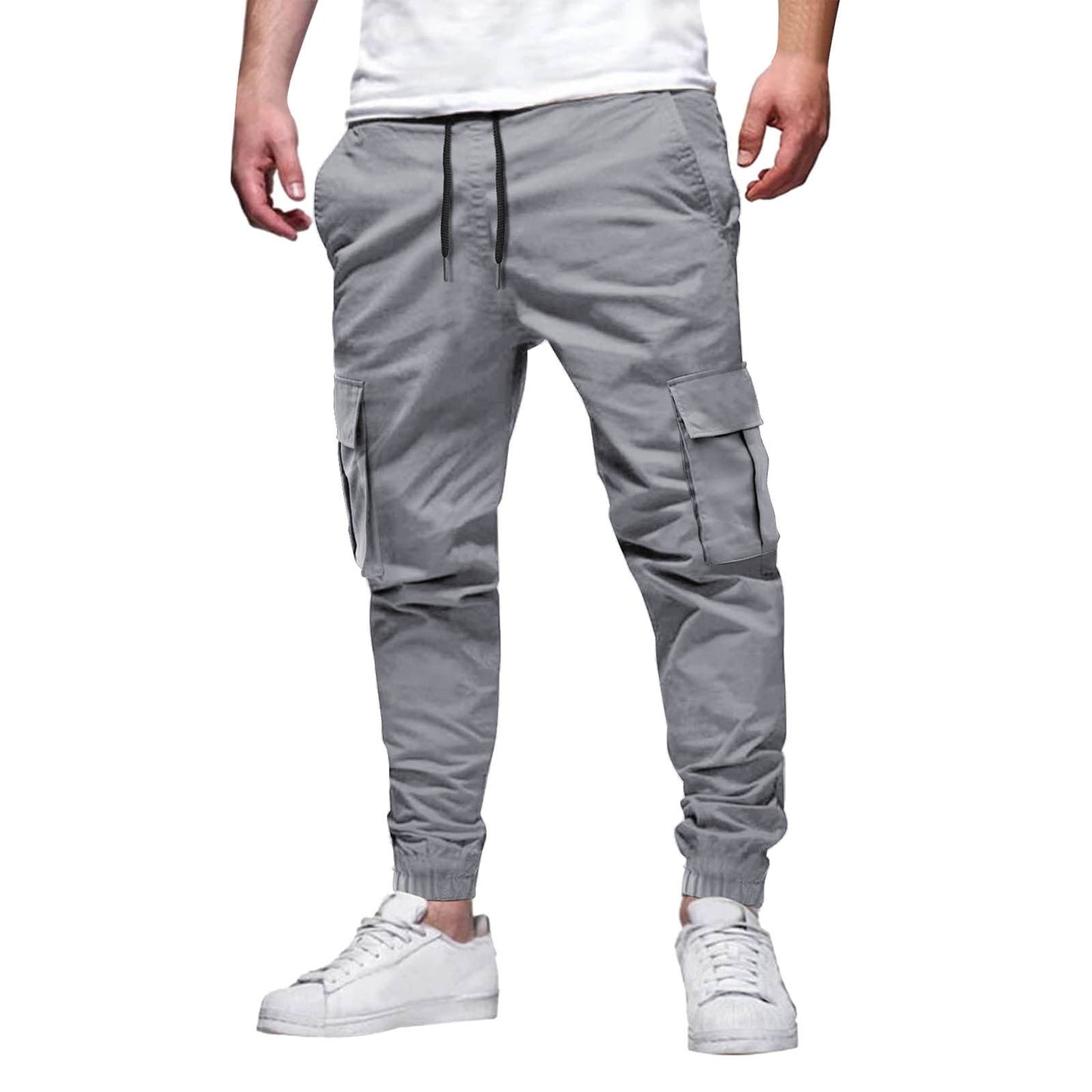 Pantalon Cargo Homme Navy Foncé Pratique