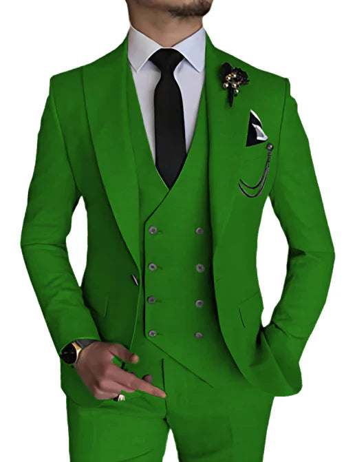 Costume Homme Mariage Élégant 3 Pièces