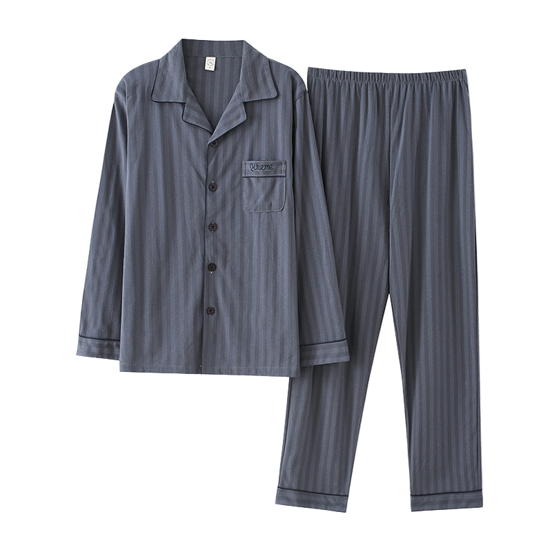 Pyjama Homme Confort Manches Longues pour Tous les Jours - LuxeStyle