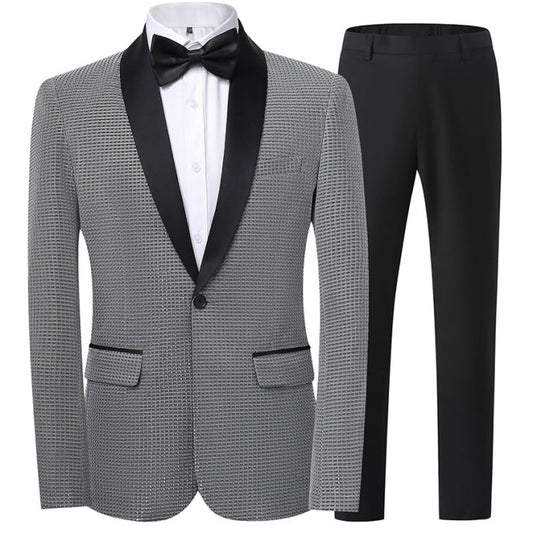 Costume 2 Pièces Élégant Mariage Homme | Traditionnel - luxestyle