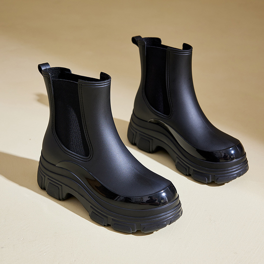 Bottines Femmes Courtes Élastiques pour Marche - LuxeStyle