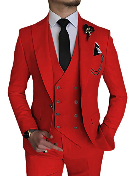Costume Homme Mariage Élégant 3 Pièces