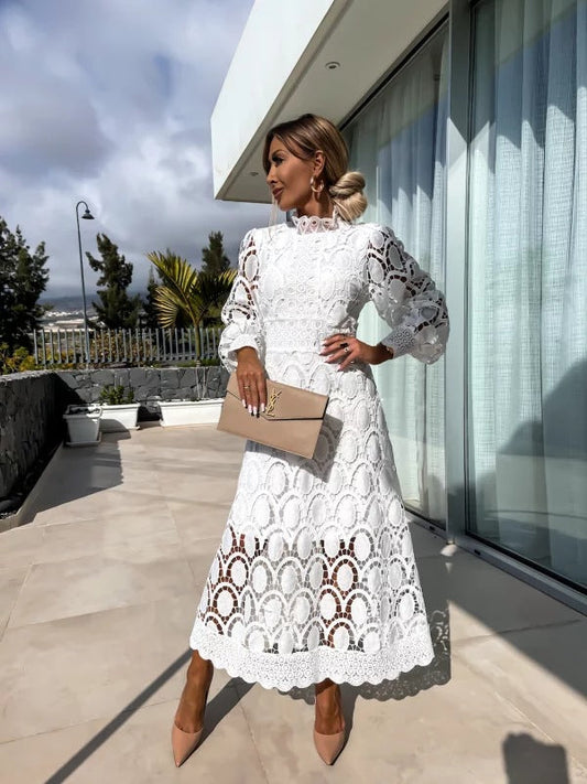 Robe de Soirée Élégante à Fermeture Éclair pour Femme - LuxeStyle