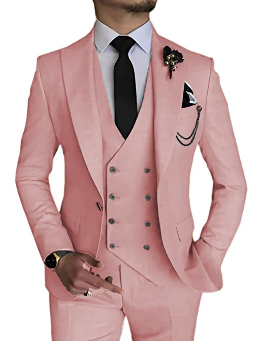 Costume Homme Mariage Élégant 3 Pièces