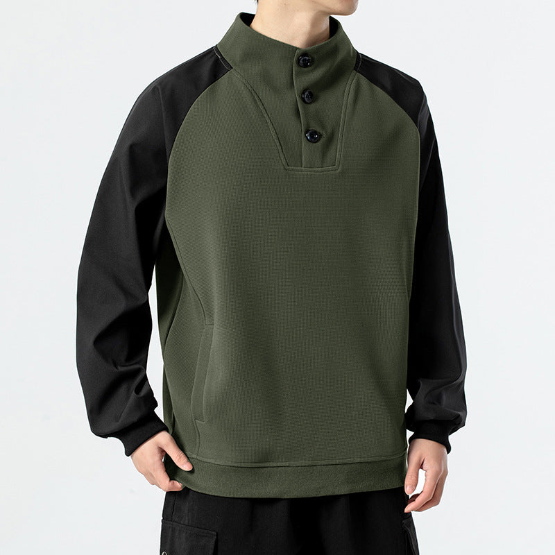 Pull Col Montant Confortable pour Homme - LuxeStyle