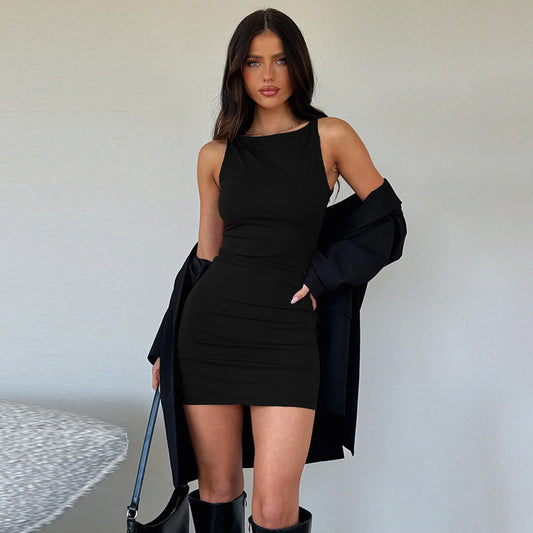 Veloria™ – Robe Femme Mini Élégante avec Décolleté Raffiné