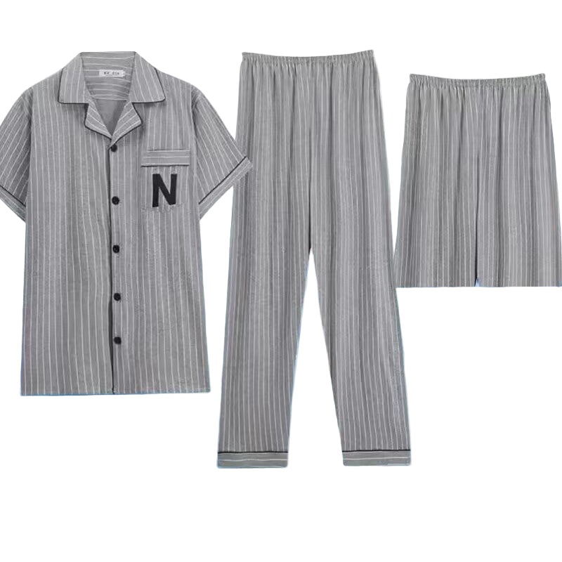 Pyjama Homme Été Léger et Confortable