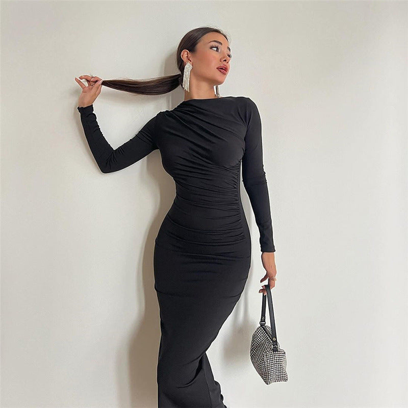 Velurelia™ – Robe Longue Femme Élégante Confortable