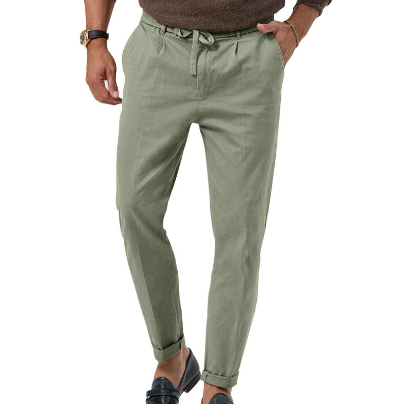 Pantalon Chino Beige Élastique pour Homme