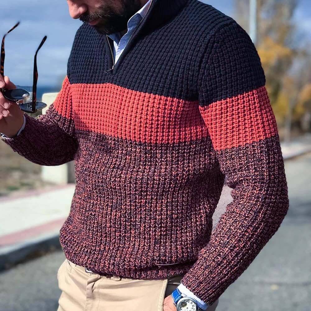 Pull en Laine Douillet pour Homme Automne Hiver