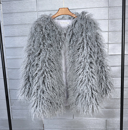 Manteau Femme Élégant Hiver Longue Taille - LuxeStyle