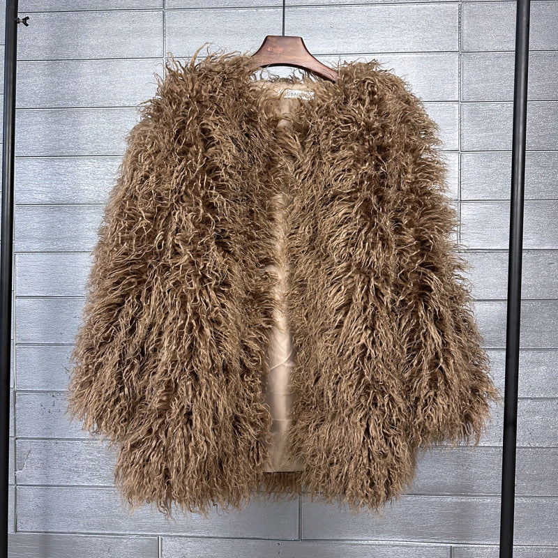 Manteau Femme Élégant Hiver Longue Taille