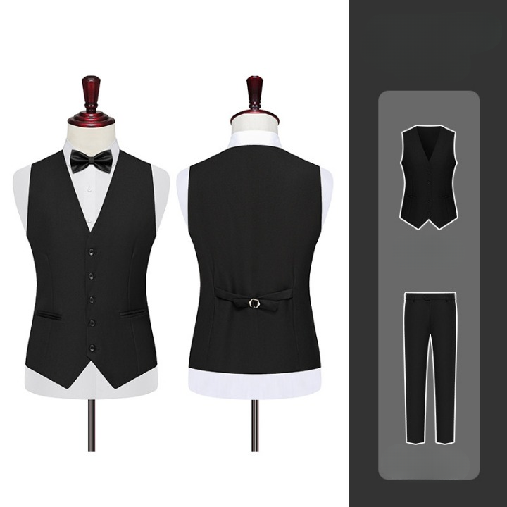 Costume Mariage Élégant Homme Noir - luxestyle