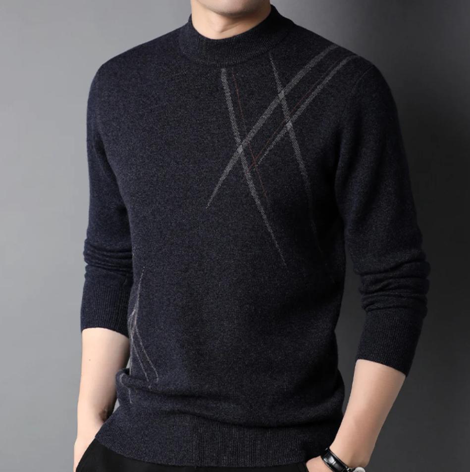 Pull Homme Côtelé Élégant Pour Toutes Saisons - LuxeStyle