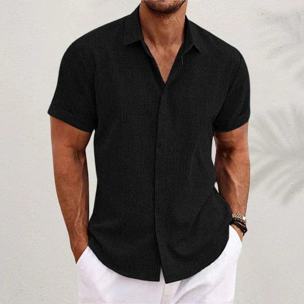Alain™ – Chemise Lin Homme Légère et Élégante pour Été Respirant