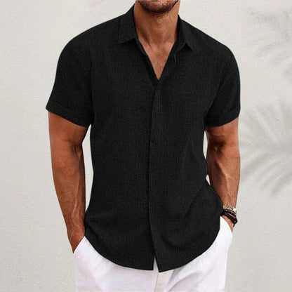 Alain™ – Chemise Lin Homme Légère et Élégante pour Été Respirant