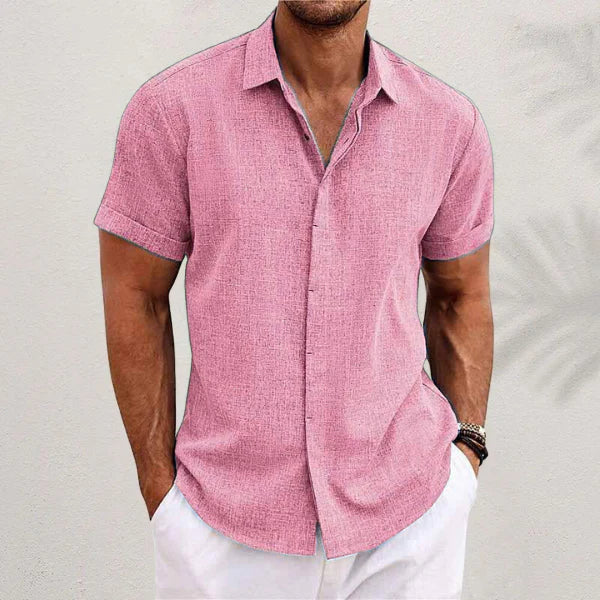 Alain™ – Chemise Lin Homme Légère et Élégante pour Été Respirant