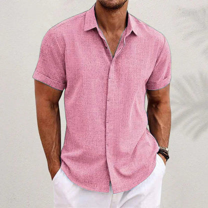 Alain™ – Chemise Lin Homme Légère et Élégante pour Été Respirant